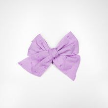 Load image into Gallery viewer, Swiss Dots Bow
