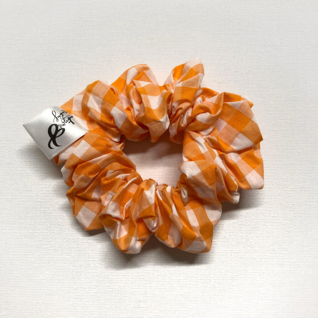 Orange Gingham