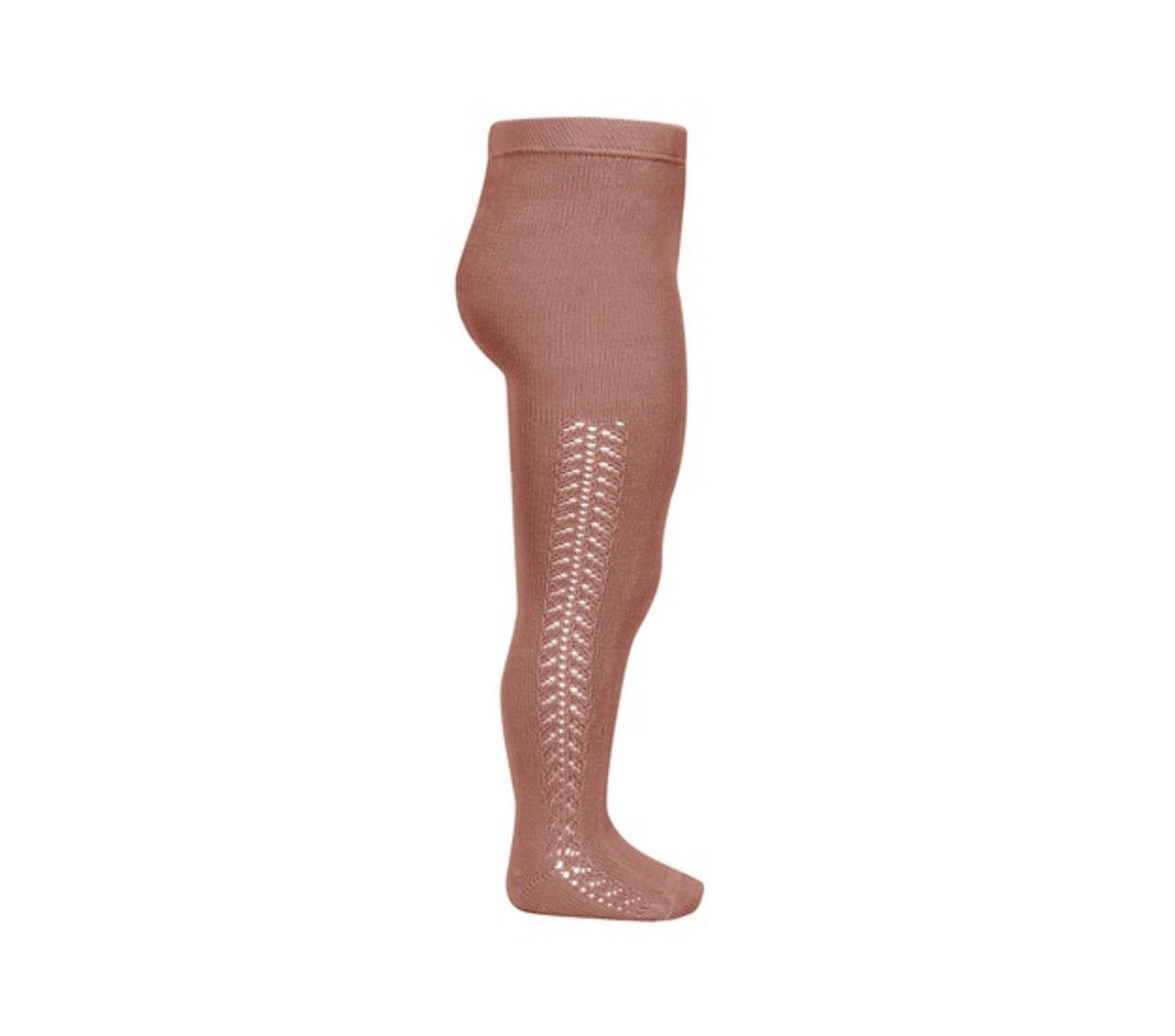 Condor Warm Tights Side Openwork